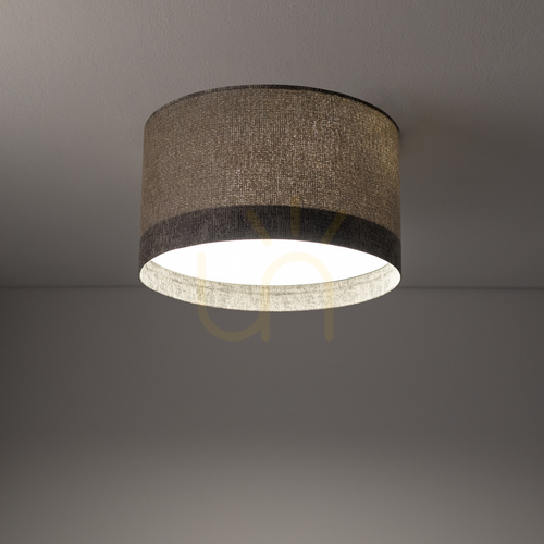 Kontrollera Plafond LAGO S 11679 Nowodvorski grå 2xE27 35 cm