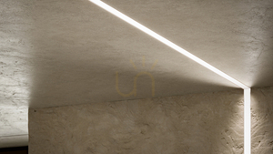 LUMINESDesign+ akin infälld LED-profil Light Ivory RAL 1015 2 m small 4