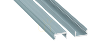 LUMINES LED-profil atom typ Sky blue lackerad 2 m small 0