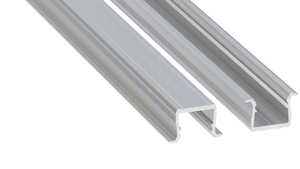 Infälld LED-profil LUMINES axin, obehandlad aluminium, 2,02 m small 0