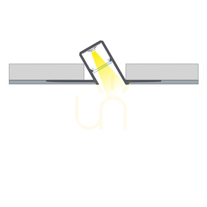 LUMINES SONO LED-profil för inspackling, silvereloxerad, 2,02 m small 7