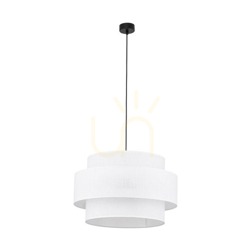 Kontrollera Calisto vit pendellampa 3 500