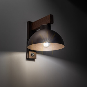 Oslo Brun Vägglampa 1 small 2