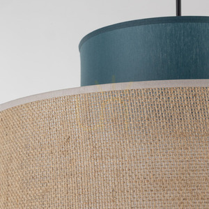 Duo Jute Grön Pendellampa 1 small 1