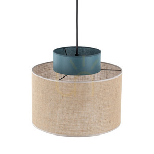 Duo Jute Grön Pendellampa 1 small 2