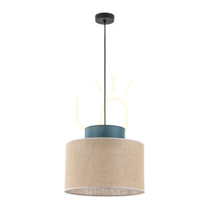 Duo Jute Grön Pendellampa 1 small 0