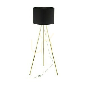 Umberto Golvlampa svartguld 1 small 7
