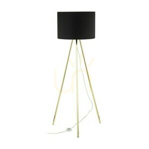 Umberto Golvlampa svartguld 1 small 8