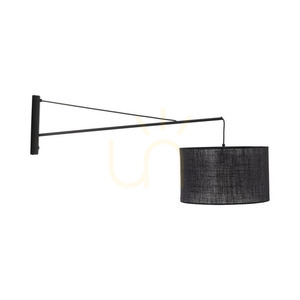 Glorii Svart Vägglampa 1 small 0