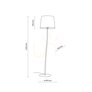 Nicola Orange golvlampa 1 S small 7