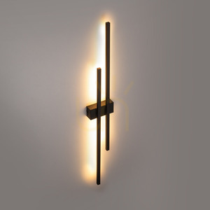 Flash Svart Vägglampa 2 Led small 3