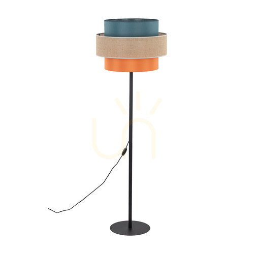 Kontrollera Trio Jute Golvlampa1.
