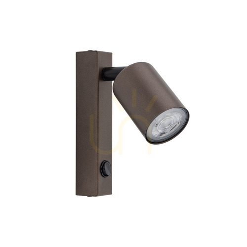 Kontrollera Topp Brun 1 Vägglampa