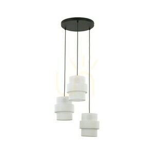 Calisto vit pendellampa 3 cirklar small 4