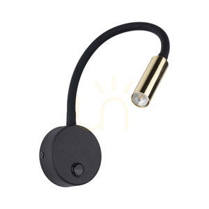 Lagos Svart Guld Vägglampa 1 small 1