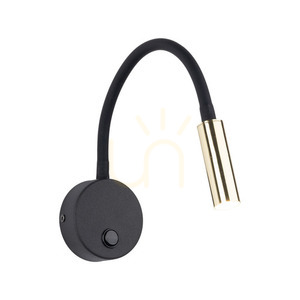 Lagos Svart Guld Vägglampa 1 small 2