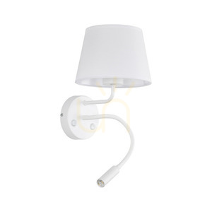 Maja Vit Vägglampa 2 E27 + G9 small 0