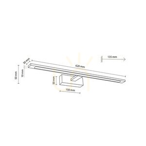 Galleri Led Svart 20 Watt. small 7