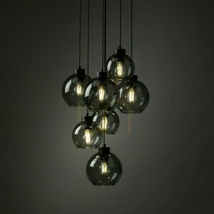 Cubus Graphite Taklampa 7 Cirkel. small 1