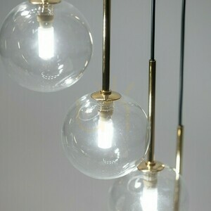 Aurora transparent taklampa 16 small 4