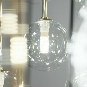 Aurora transparent taklampa 16 small 5