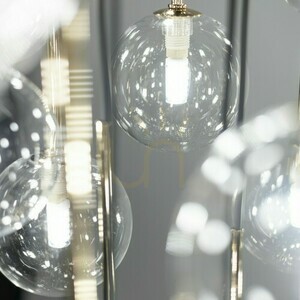 Aurora transparent taklampa 16 small 6