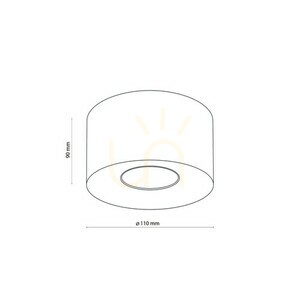 Orion S Guld taklampa 1 small 4