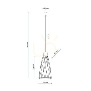 Modesto Wood Pine taklampa 1 small 6