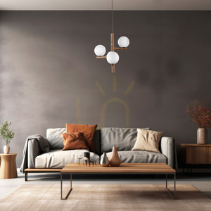 Estera Trä Valnöt Pendel Lampa 3 small 1