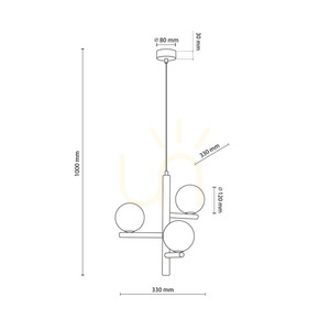 Estera Trä Valnöt Pendel Lampa 3 small 6