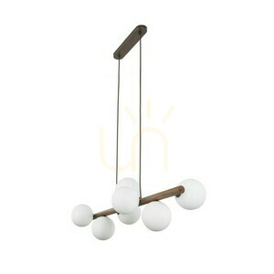 Estera trä valnöt taklampa 7 small 5
