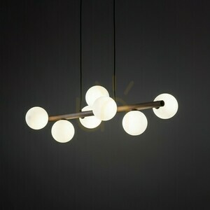 Estera trä valnöt taklampa 7 small 2