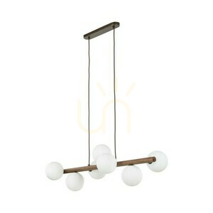 Estera trä valnöt taklampa 7 small 0