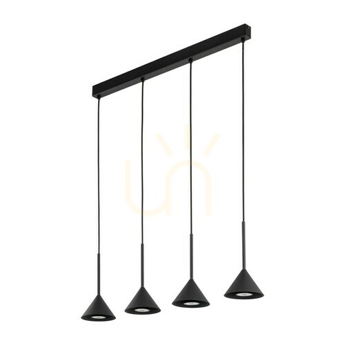 Kontrollera Cono Mini Svart Taklampa 4