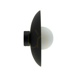 Skiffer svart glas vägglampa 1 Xg9 small 12