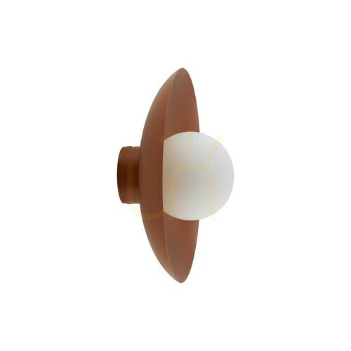 Kontrollera Skiffer tegel glas vägglampa 1 Xg9