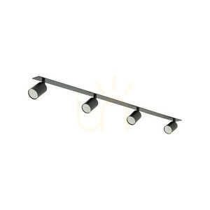 Nex Black 4 Xgu10 infälld taklampa small 0