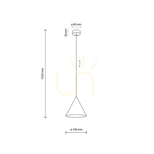 Cono Sabia taklampa 1 S small 7