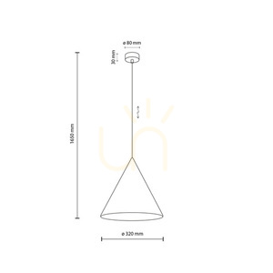 Cono Sabia taklampa 1 L small 7
