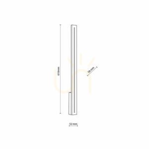 Linea S Led vägglampa ip 65 small 5