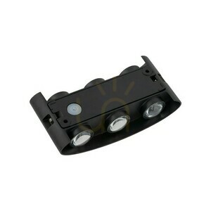 Arrow Svart Led vägglampa ip 54 small 3