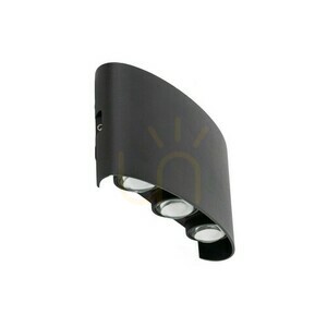 Arrow Svart Led vägglampa ip 54 small 4