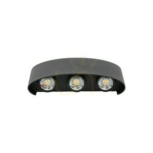 Arrow Svart Led vägglampa ip 54 small 7