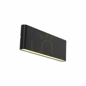 Arwena L Svart Vägglampa ip 54 small 2