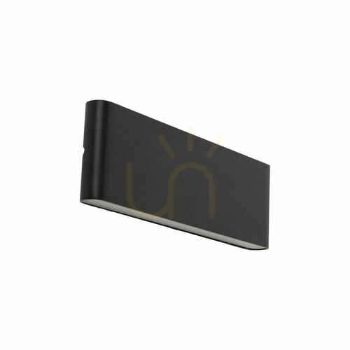 Kontrollera Arwena L Svart Vägglampa ip 54