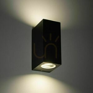 Axis grå vägglampa 2 Xgu10 small 2