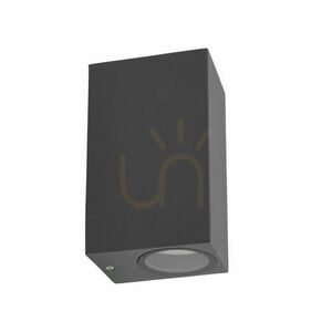 Axis grå vägglampa 2 Xgu10 small 3
