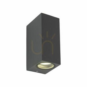 Axis grå vägglampa 2 Xgu10 small 4