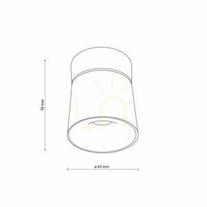 Kyoto Svart 12 W small 5