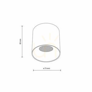 Blaze Svart 12 W small 6